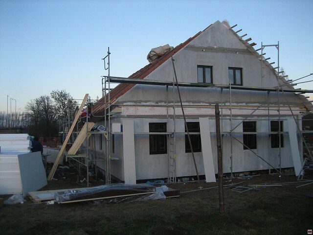Stavba naeho instantnho domu. Leden 2006